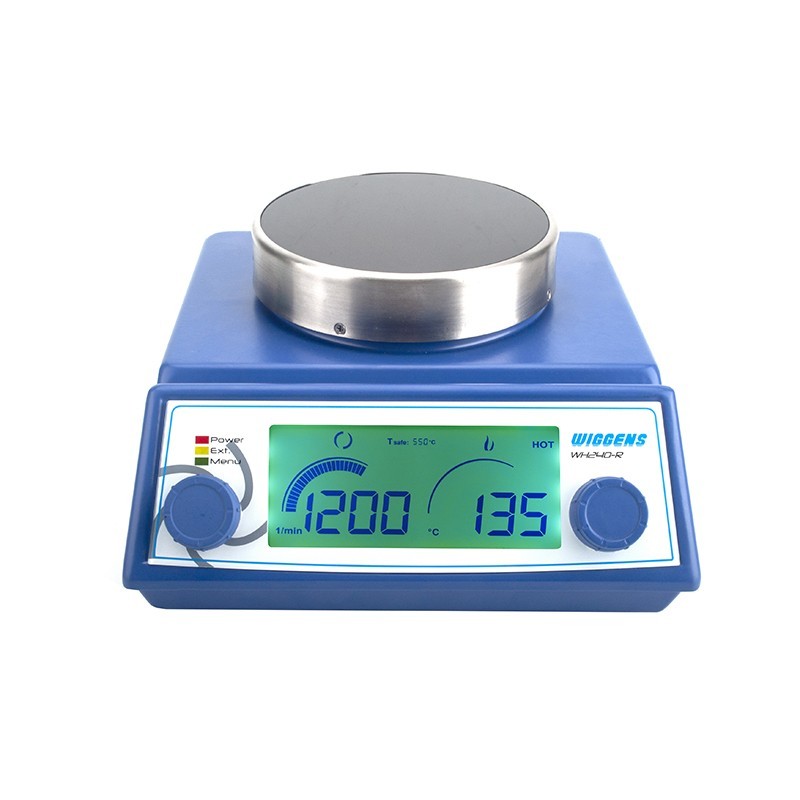 Wiggens hot plate and stirrer with ceramic glass plate and PID