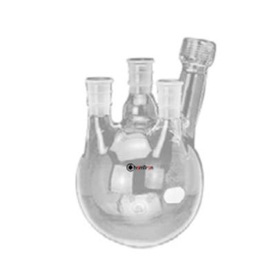 Reaction vessel Sonochemical, Round Bottom, 4-Neck