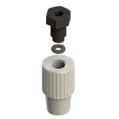 Screw thread compression fittings