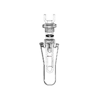 Reaction Vessel Photochemical, Screw threads 
