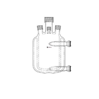 Flasks Pressure Reaction, Jacketed